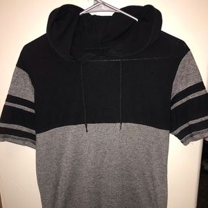 Mens hooded short sleeve shirt from TJ Maxx